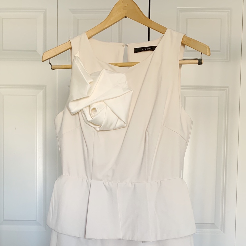 *New* Ark & Co Sleeveless Cream Dress